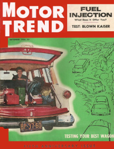 MOTOR TREND 1954 SEPT - HANKS-KURTIS-KRAFT, MANHATTAN, WYLLIS ACE, WAGON TESTS
